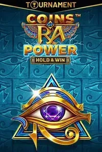 Coins of Ra Power eye symbol at Uspin Casino