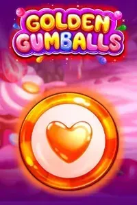 Golden Gumballs heart ball game at Uspin Casino