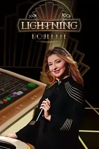 Lightning Roulette dealer live at Uspin Casino UK