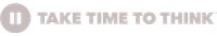 Take Time to Think logo on the Uspin footer